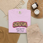 Gran Floral Graphic T-Shirt — "Gran Loves Her Little Troops" Gift Tee