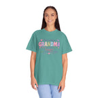 Grandma T-Shirt - "Becoming a Grandma Means My Heart Grows Bigger" - Cute Pastel New Grandma Gift