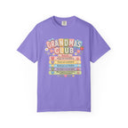 Grandma's Club T-Shirt — Cute Floral 'Grandma's Club' Rules Tee