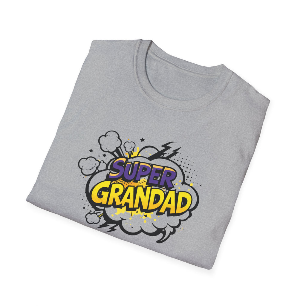 Super Grandad Comic-Style T-Shirt