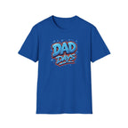 "Dad Days" Blue Graffiti Father T-Shirt