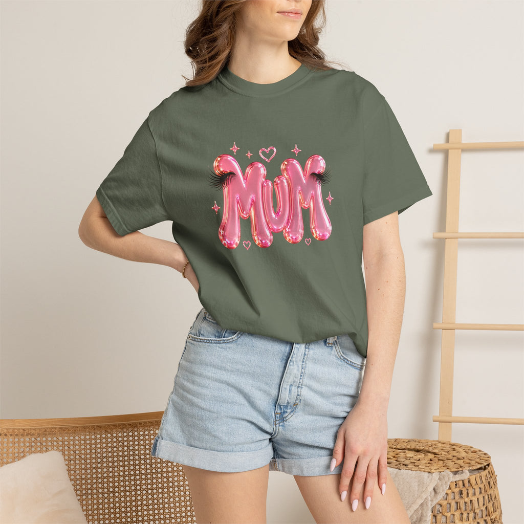 MUM Pink Balloon Eyelashes T-Shirt