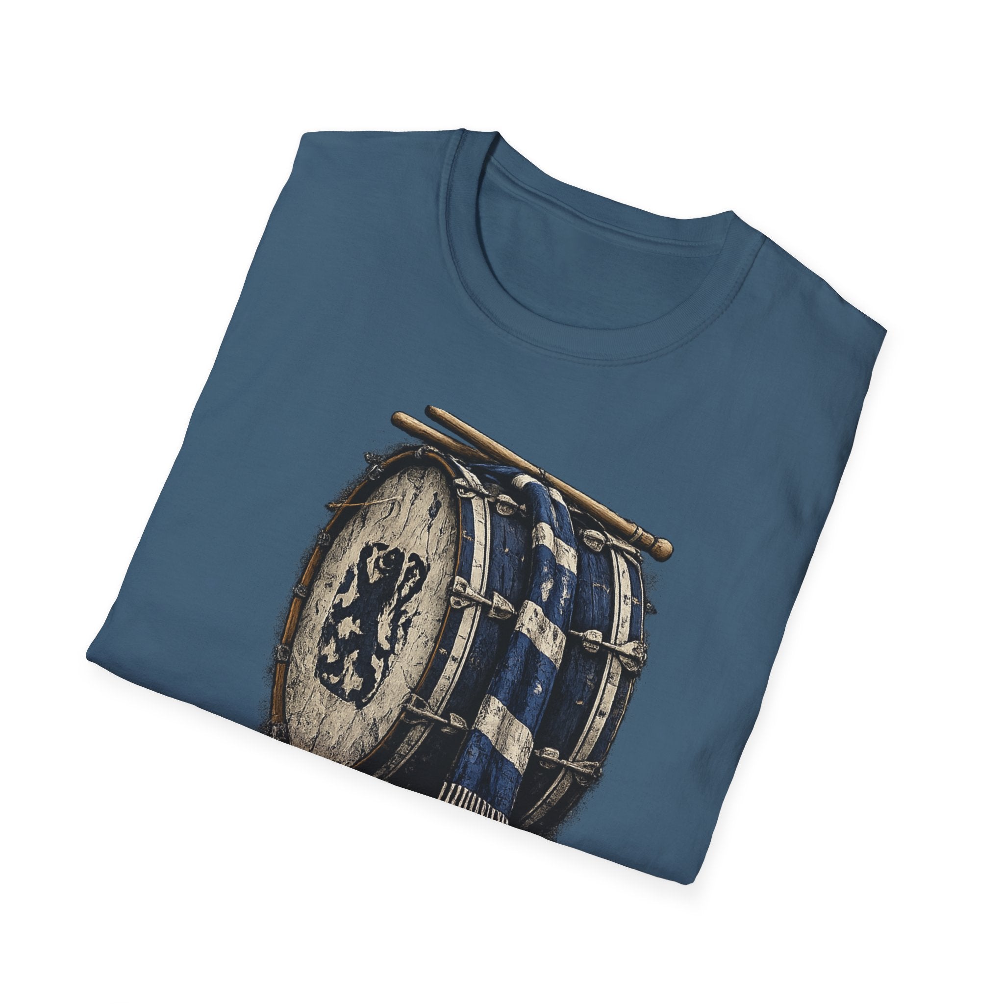 Following Scotland Flag Drum Tee