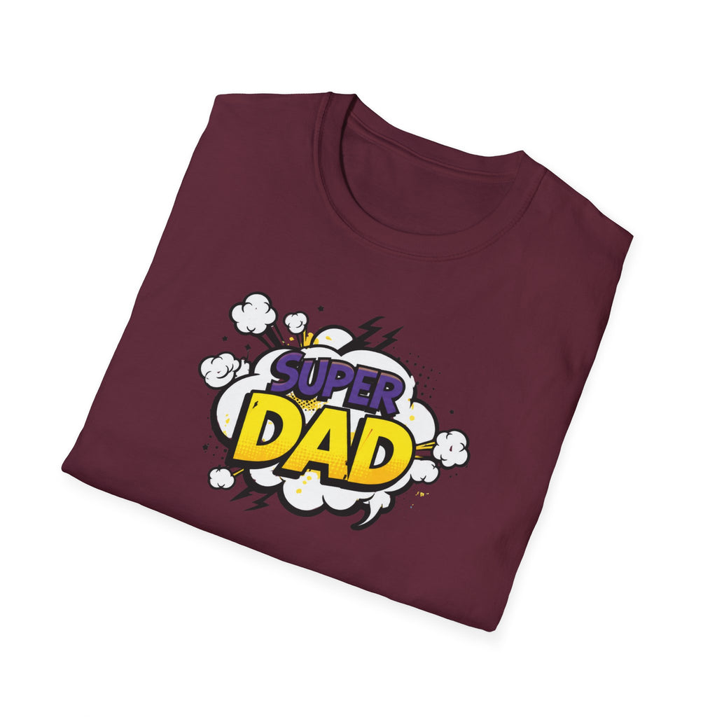 Super Dad T-Shirt — Comic Pop Art Father’s Day Gift