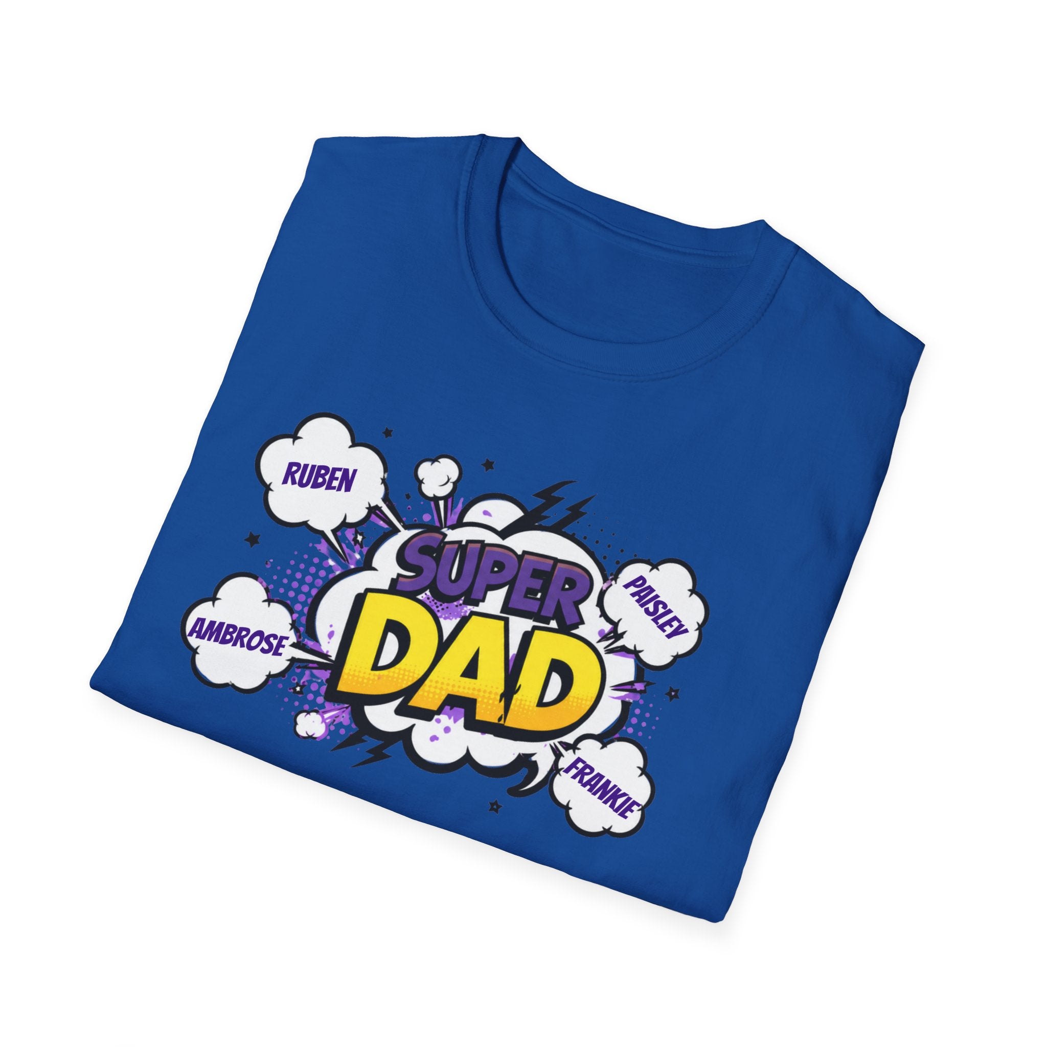 Super Dad Comic T-Shirt — Father's Day Gift Tee
