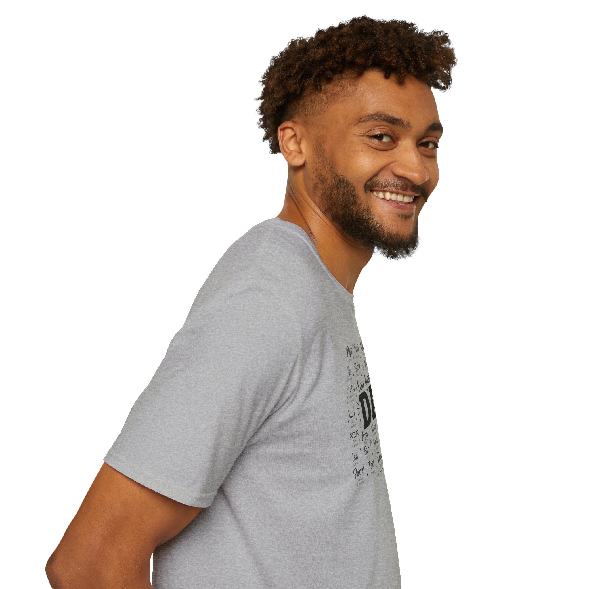 Dad Word Cloud T-Shirt — "You Had Me at Dad" Father's Day Gift