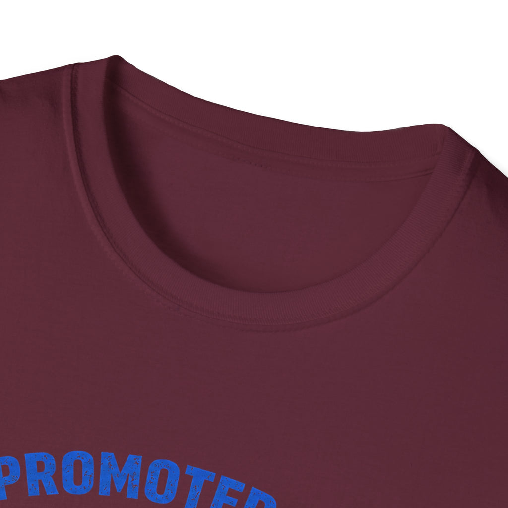 Promoted to Dad T-Shirt — New Dad Announcement Gift