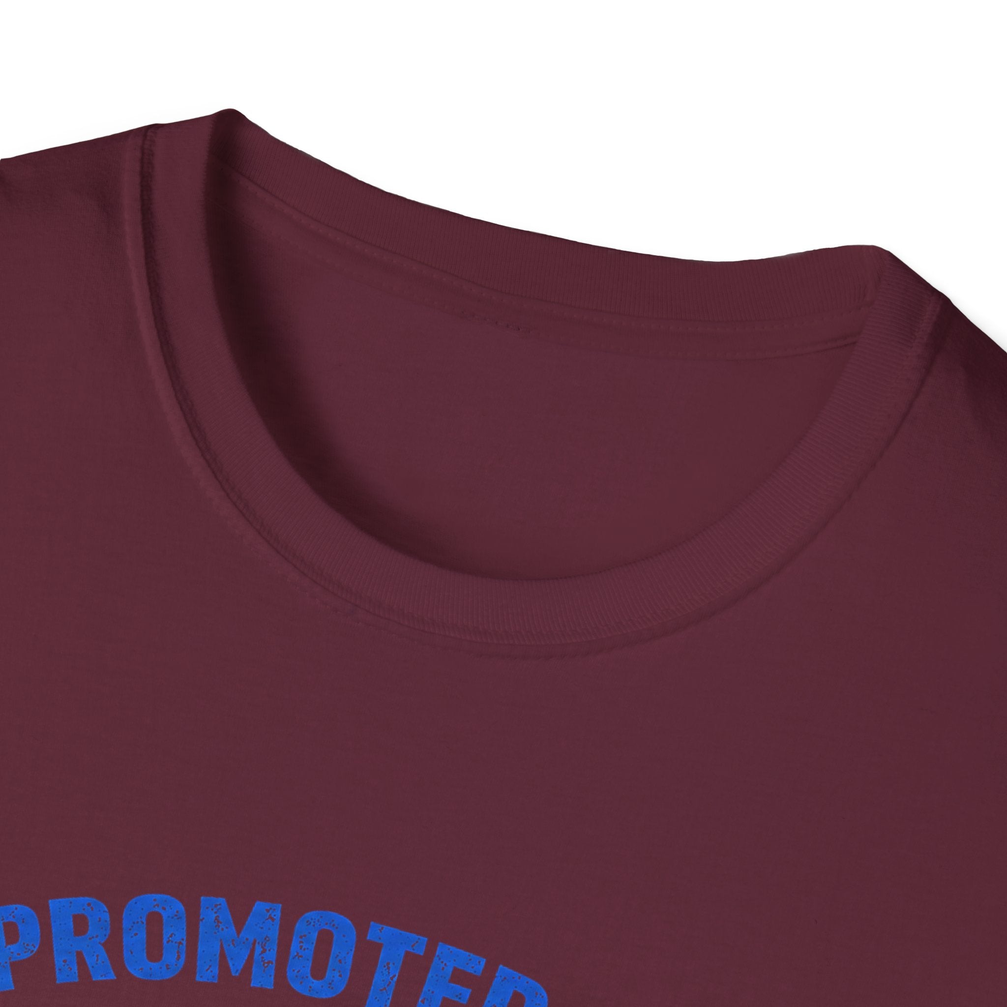 Promoted to Dad T-Shirt — New Dad Announcement Gift