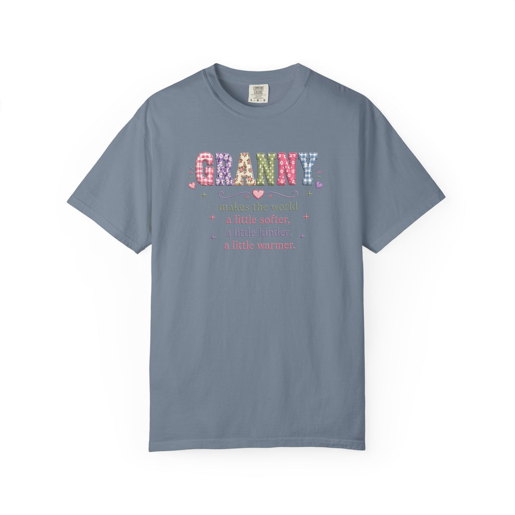 Granny Floral Graphic T-Shirt — "Granny makes the world a little softer, a little kinder, a little warmer"