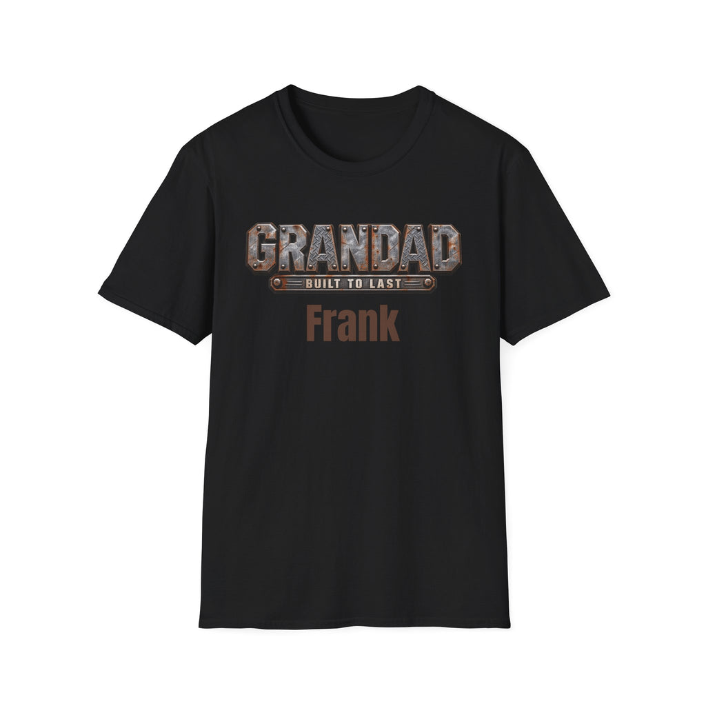 Grandad "Built to Last" T-Shirt — Personalise