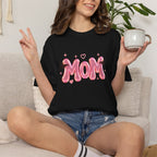 MOM Pink Balloon Eyelashes T-Shirt