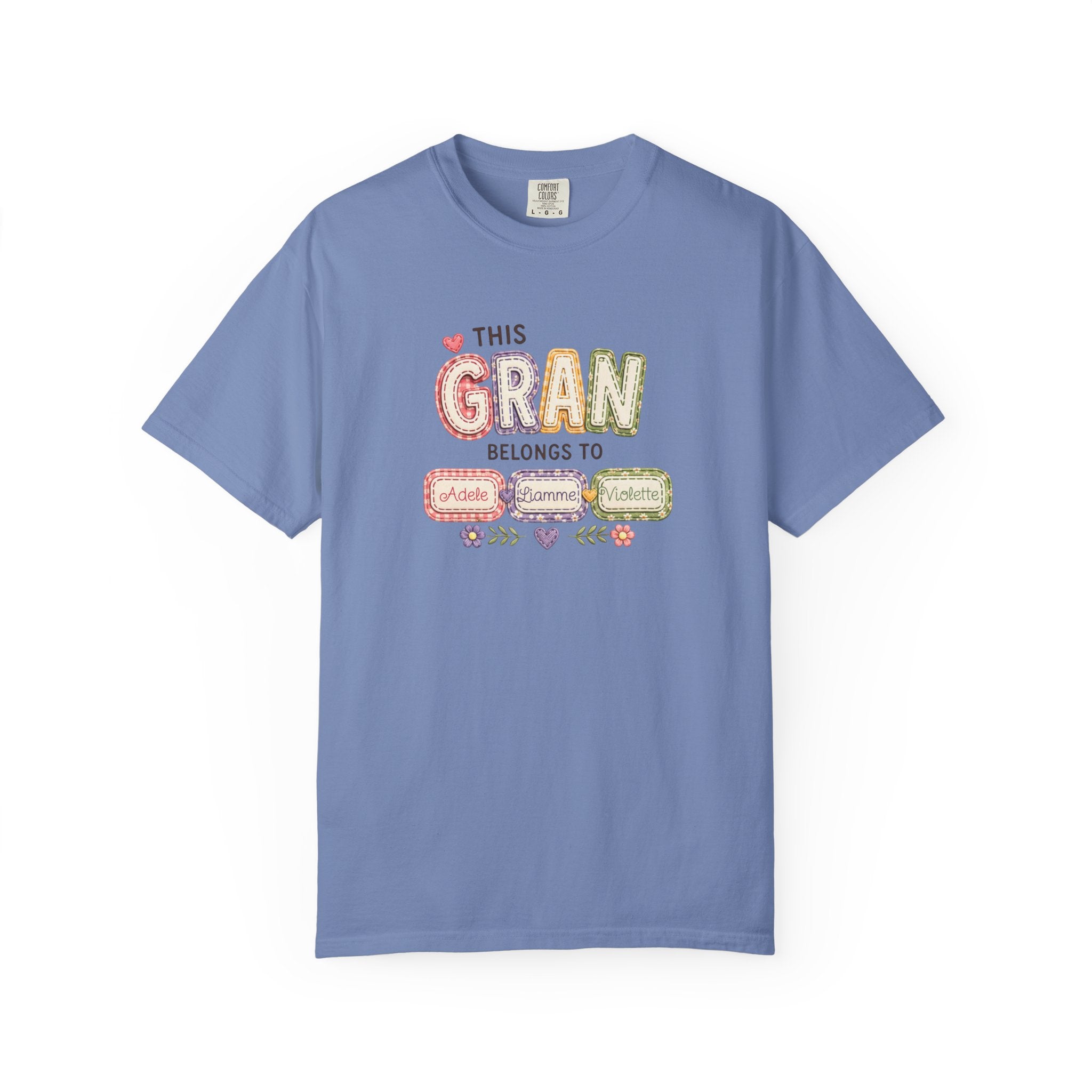 Gran Belongs To T-Shirt — Personalized "This Gran Belongs To" Family Names Tee