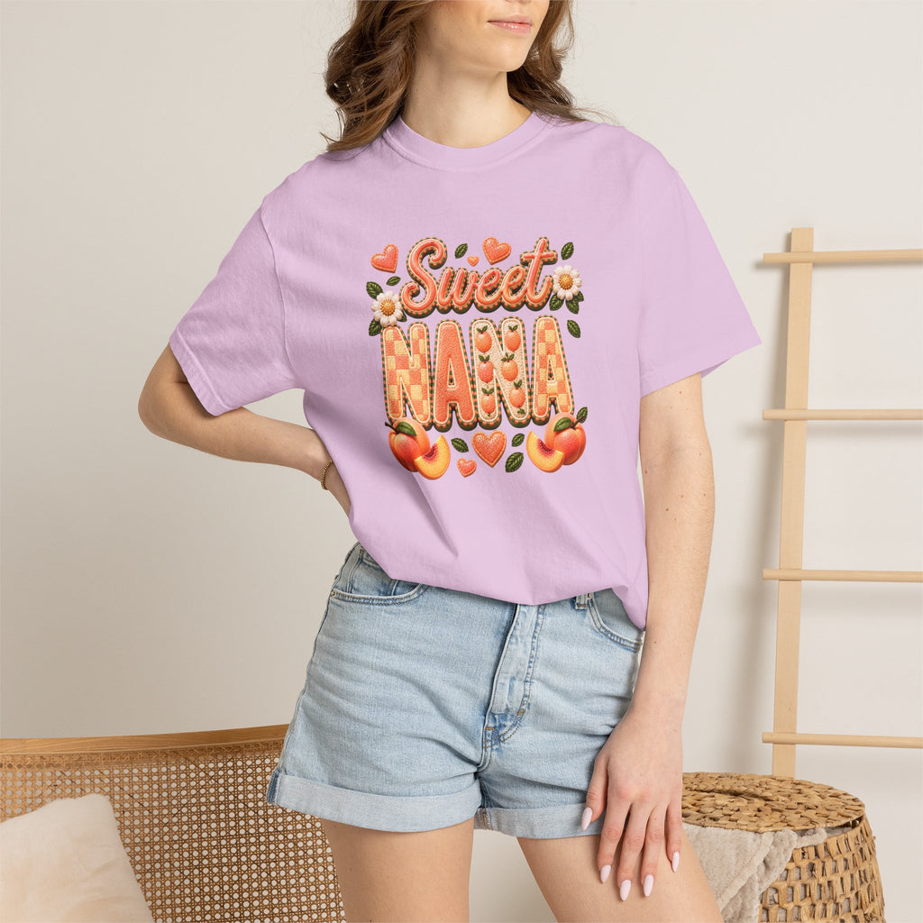 Sweet NANA Peach Tee