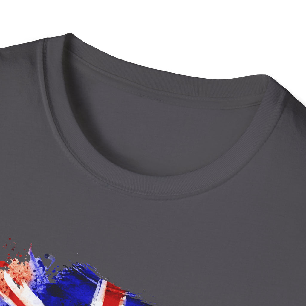 British Flag Watercolor T-Shirt – "Made in the UK" Pride Tee