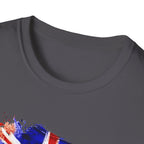 British Flag Watercolor T-Shirt – "Made in the UK" Pride Tee