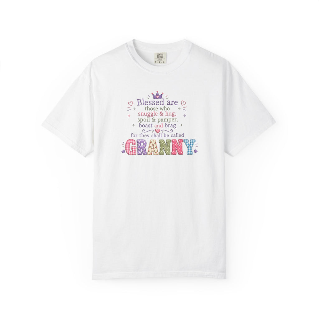 Granny Blessing T-Shirt — "Blessed are those who ... shall be called Granny" Gift Tee