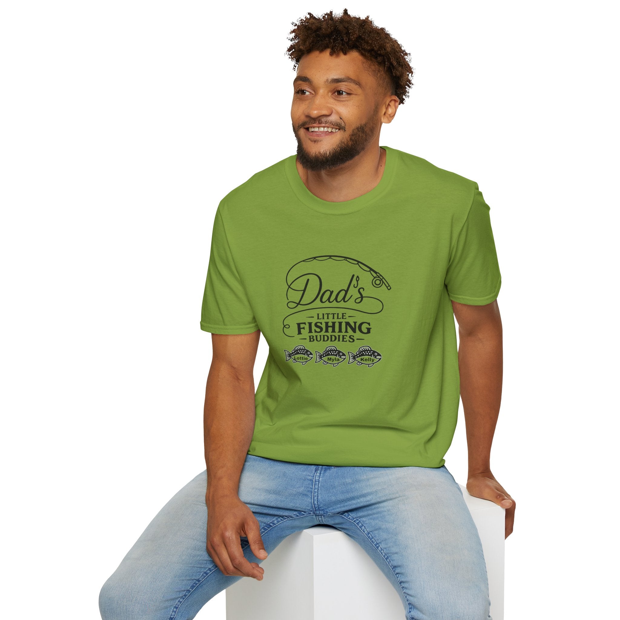 Dad's Little Fishing Buddies T-Shirt
