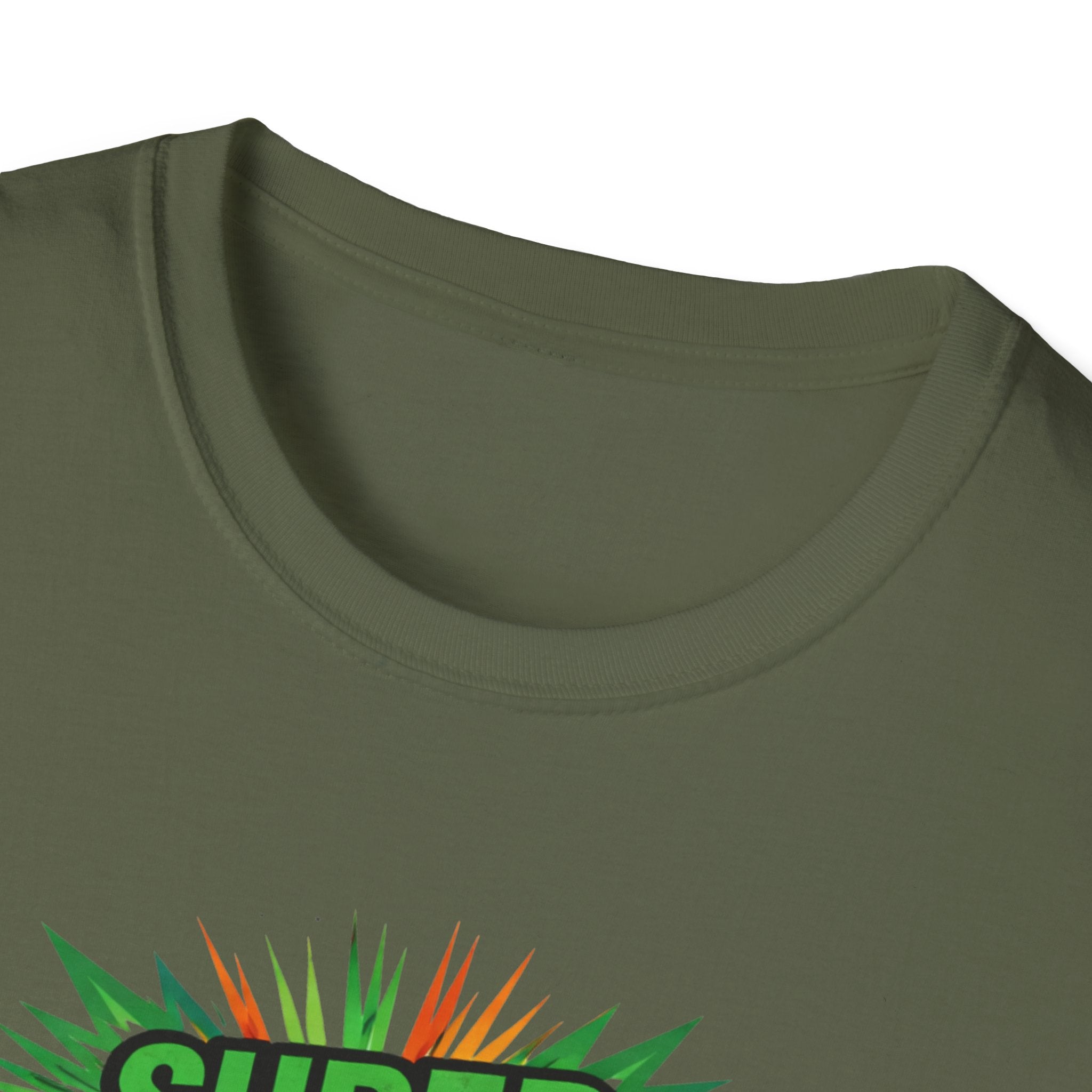 Super Grandpa Ireland Flag/Irish themed T-Shirt — Retro Comic Father's Day Gift