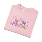 Mum Power T-Shirt — Cute Pink Heart Mothers Day Tee