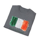 Made in Ireland T-Shirt — Watercolor Irish Flag Tee