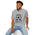 T-Shirt — "Papa's Little Football Buddies" Personalized Soccer Dad Tee