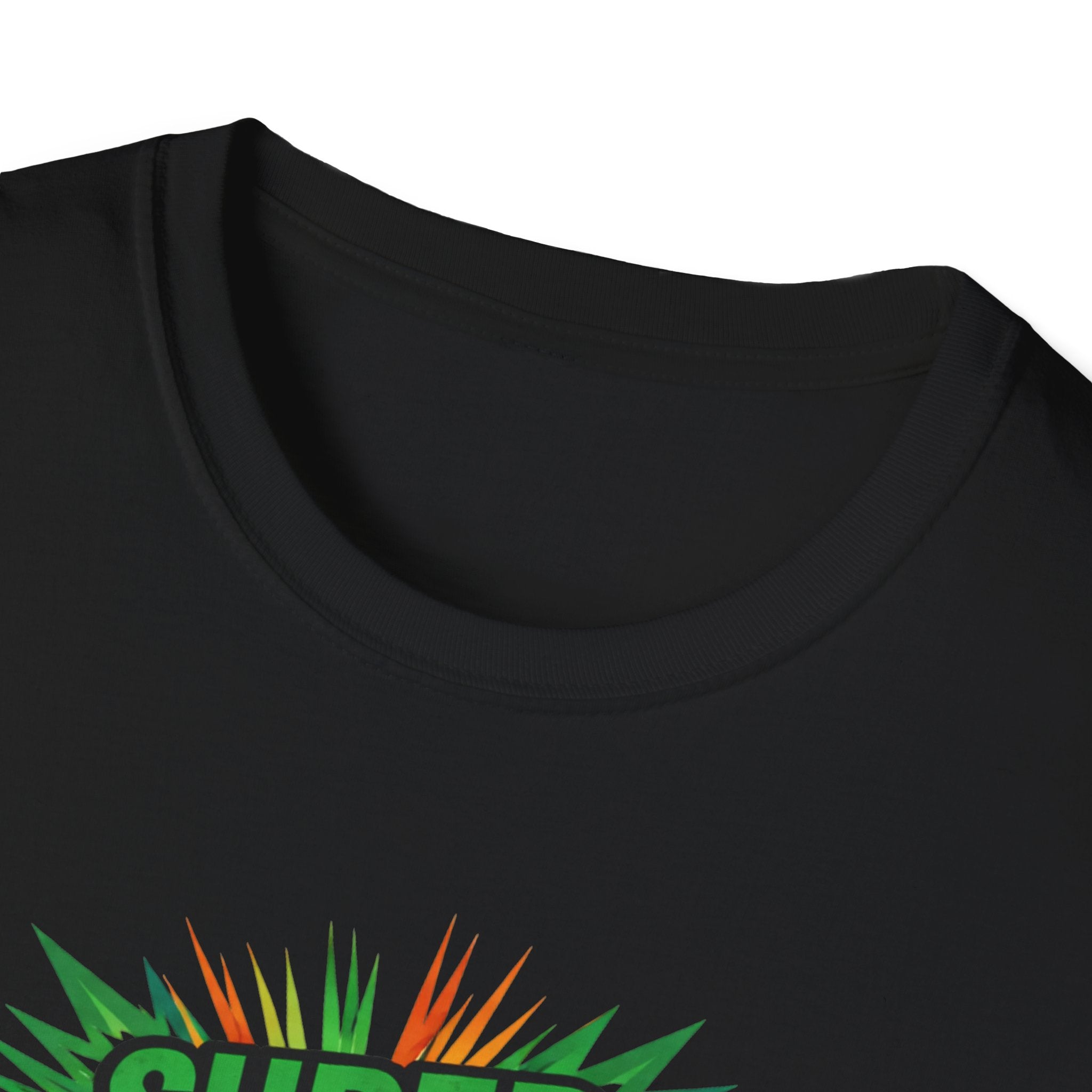 Super Grandad Ireland Flag/Irish themed T-Shirt — Retro Comic Style Gift for Grandpa (Father's Day, Birthday)