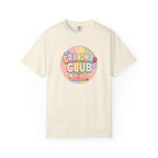Grandma Club T-Shirt — Cute Retro Floral Badge Tee for Grandmothers