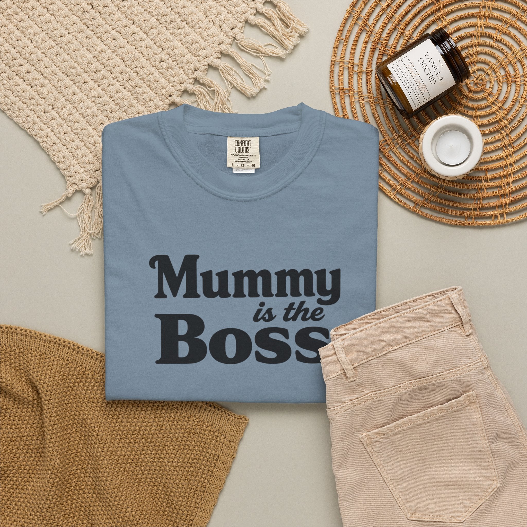 Mummy Is the Boss T-Shirt