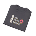 Donut Acquisition Department T-Shirt – D.A.D. Funny Dad Shirt for Donut Lovers