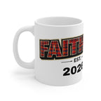 FAITHER Est. 2026 Personalised Plaid Mug