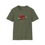Super Grandad Welsh Flag/Wales themed T-Shirt — Retro Comic Style Father's Day Gift