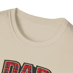 Dad Plaid Design T-Shirt – Rustic Father’s Day Gift