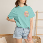 T-Shirt — "Gran Club" Retro Floral Badge Tee