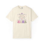 Nana Blessings T-Shirt — "Blessed are those who snuggle & pamper..." Grandmother Gift