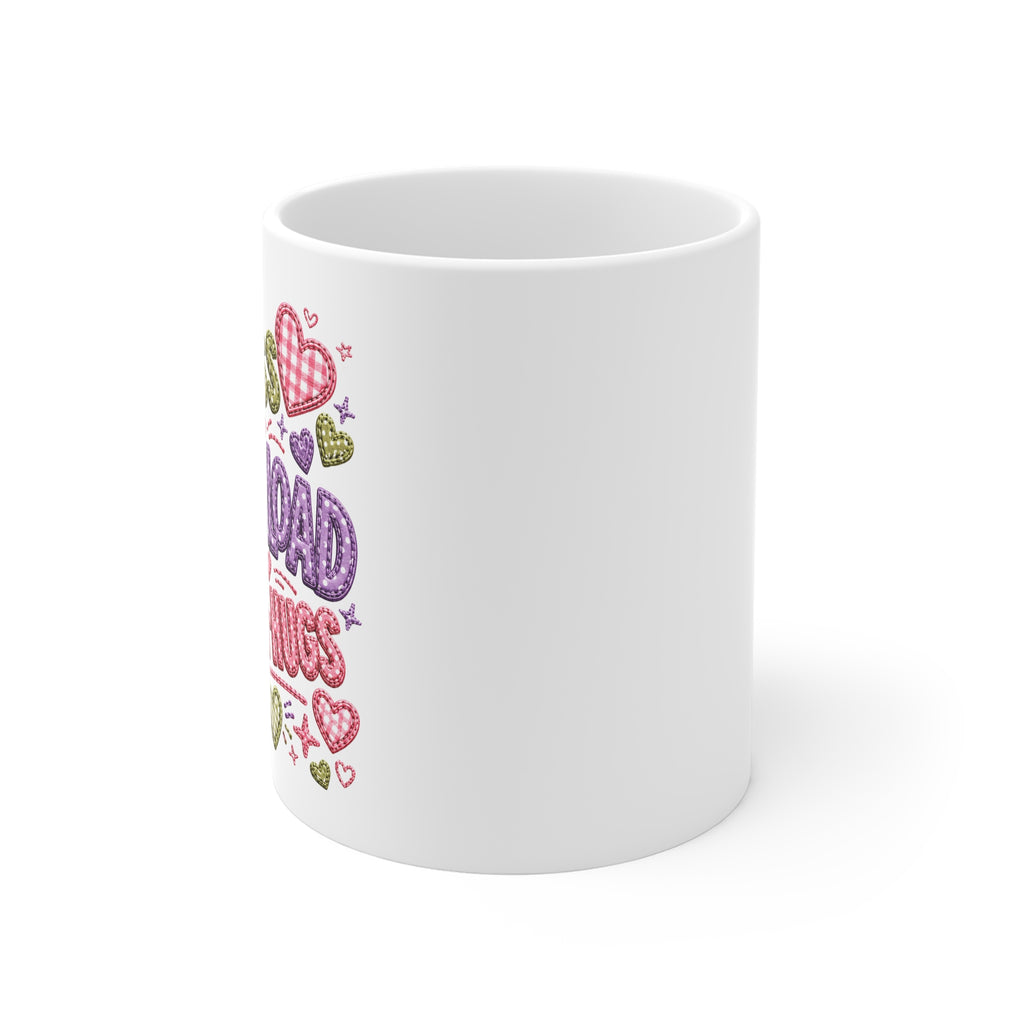 Mini-Hugs Mug — "Mess Overload, Mini-Hugs" Cute Heart Gift