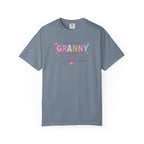 Becoming a Granny T-Shirt – Cute Grandma Shirt with "Becoming a Granny means my heart grows bigger with every little giggle" Design
