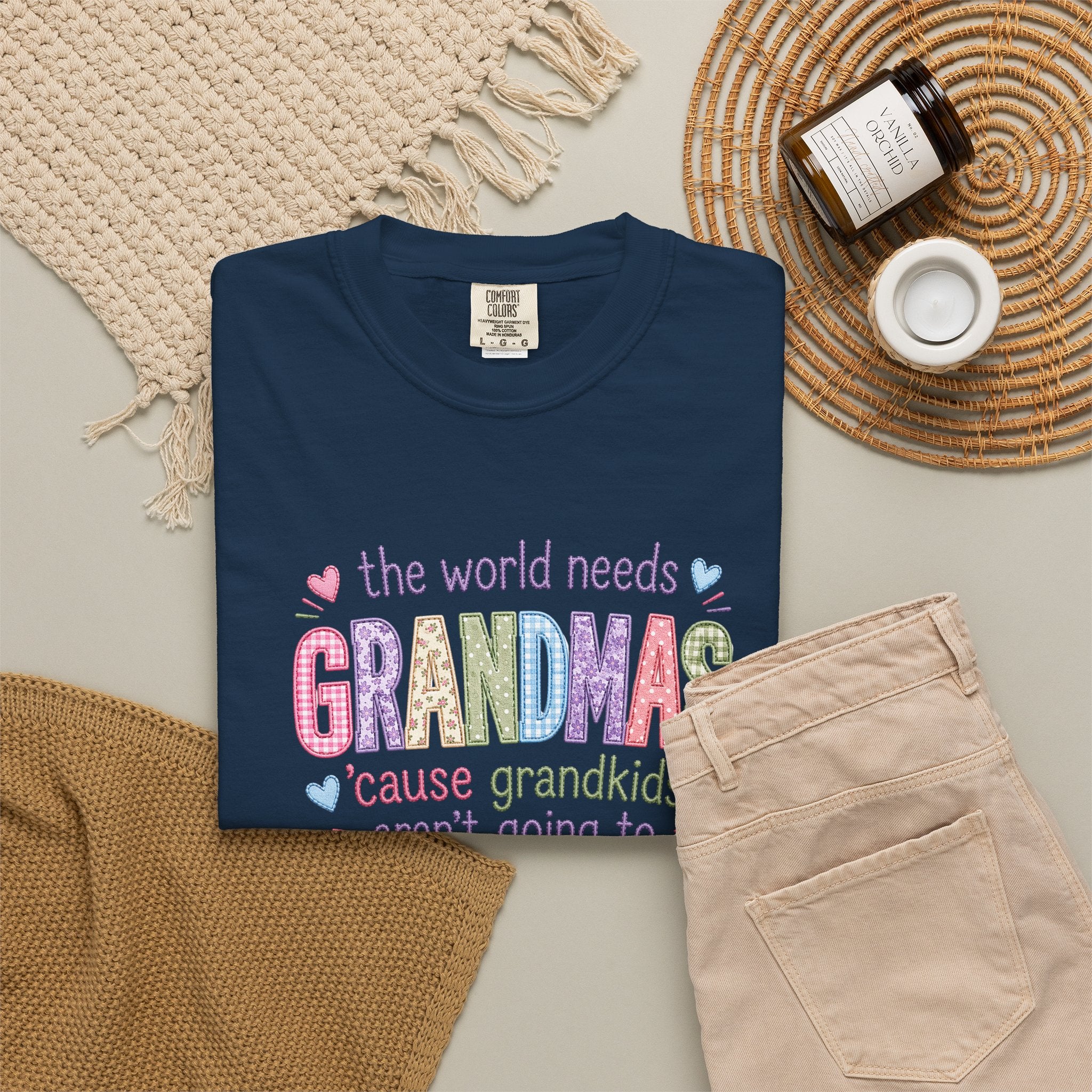 Grandma's Love Unisex T-Shirt - Fun Gift for Grandmothers and Family