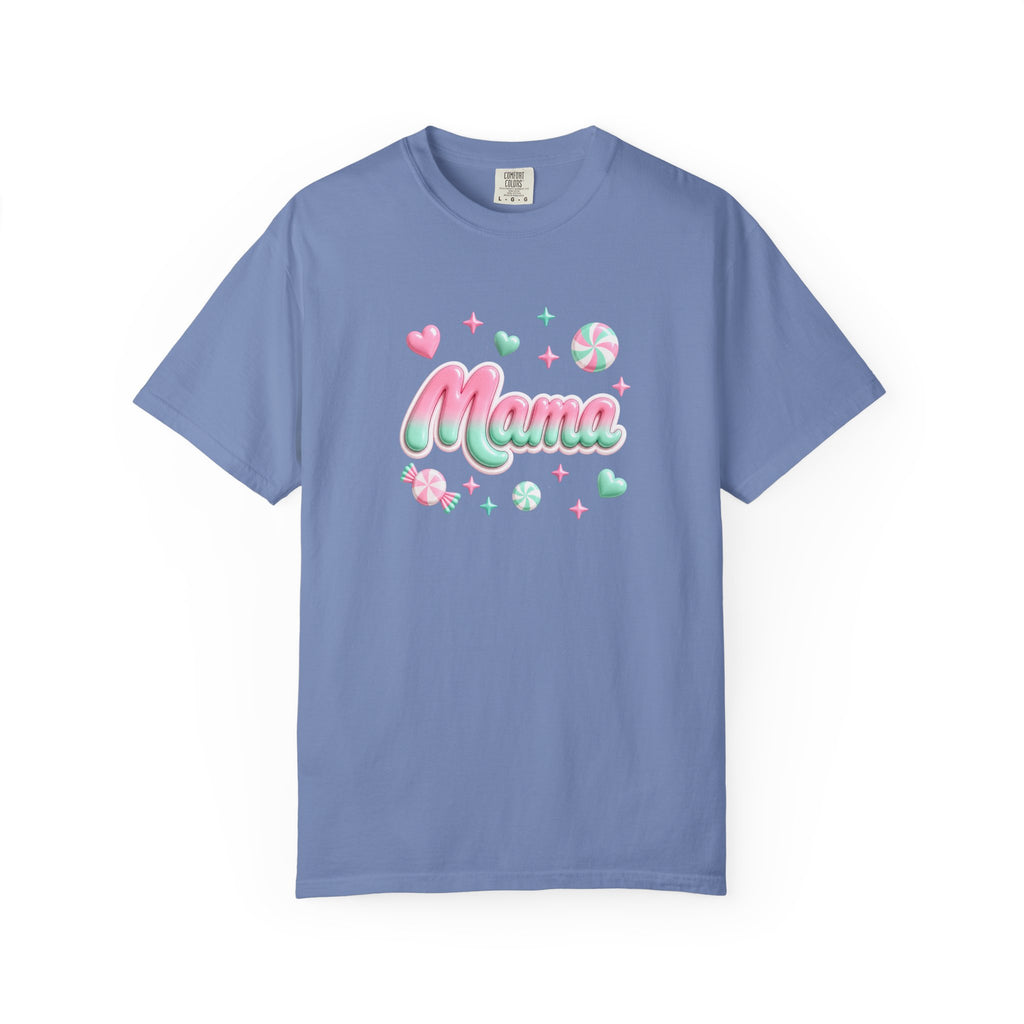 Mama Pastel Candy Script T-Shirt