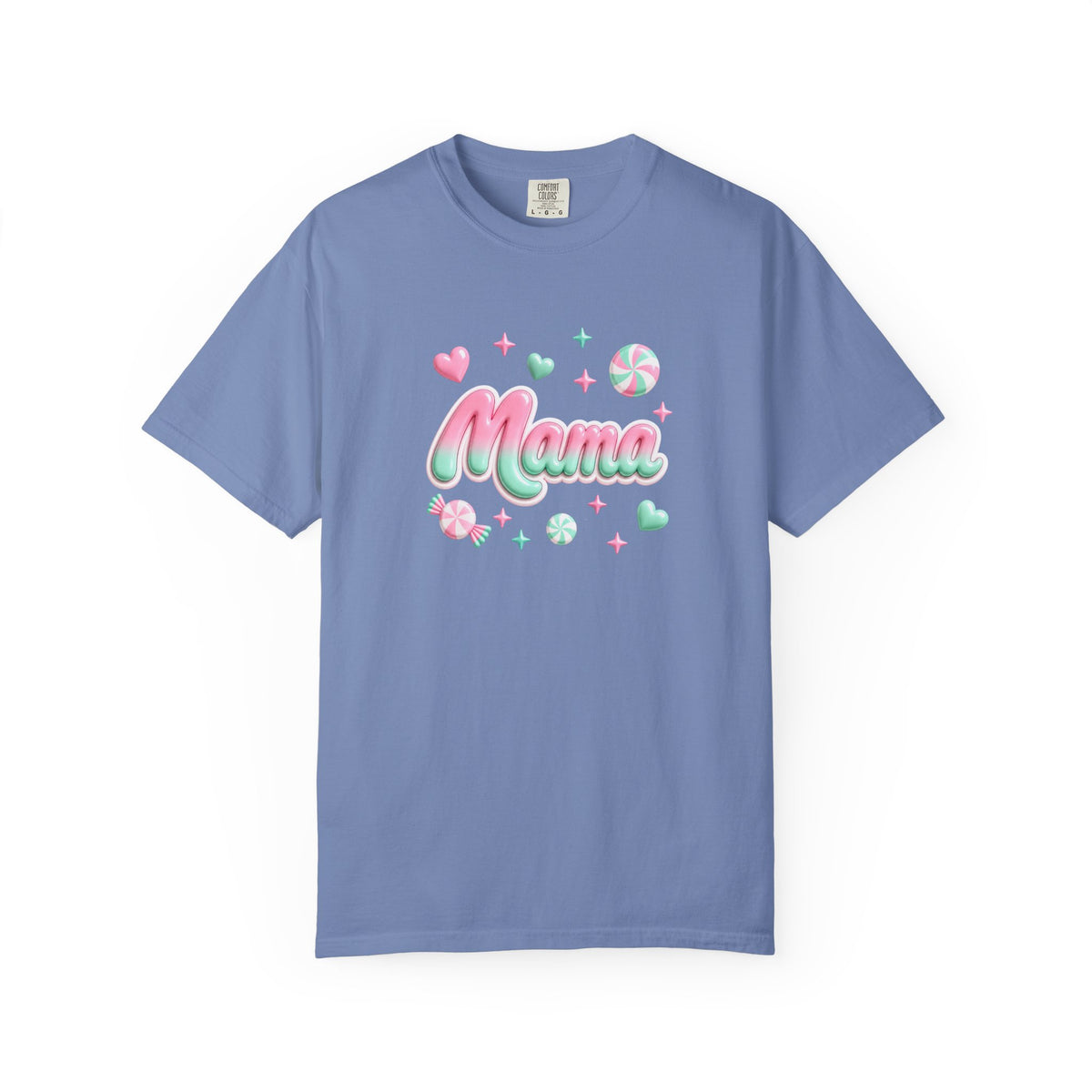 Mama Pastel Candy Script T-Shirt