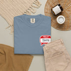 Hello Nanny Pocket T-Shirt – Cute Name Tag Tee for Grandparents & Caregivers