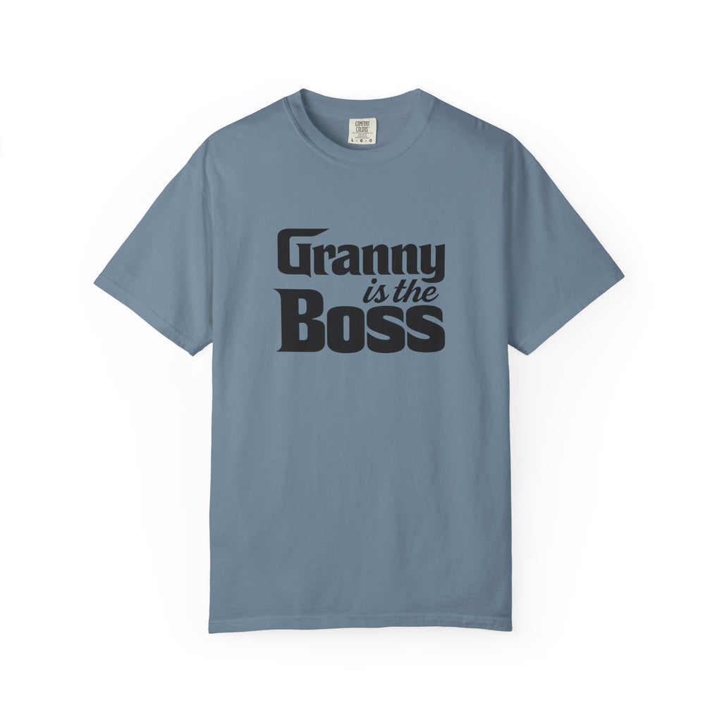 Granny Is the Boss T-Shirt – Funny Grandma Gift, Mother’s Day & Birthday Tee