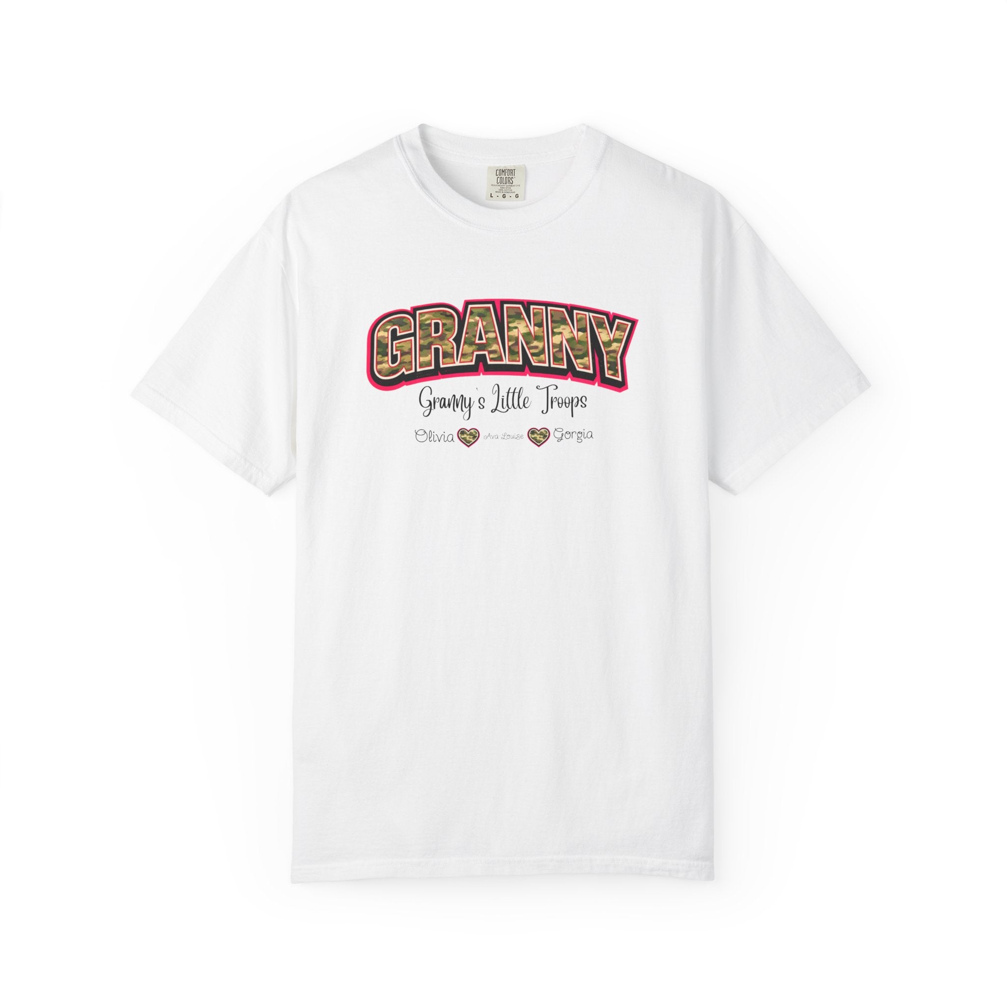 Granny Graphic T-Shirt — 'Granny & Little Trump' Retro Family Tee
