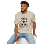 Papa’s Little Football Buddy T-Shirt — Personalized Soccer Dad Tee