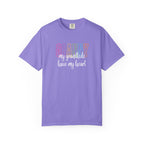 Grandma T-Shirt - "Grandma my grandkids have my heart" Soft Pastel Gift for Mothers & Grandparents