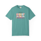 Granny Floral Retro Tee — "My Favourite People Call Me Granny"