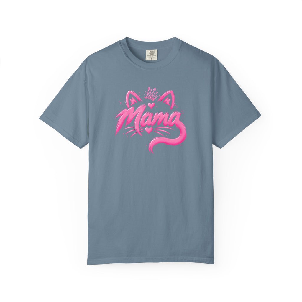 Mama Cat Crown T‑Shirt