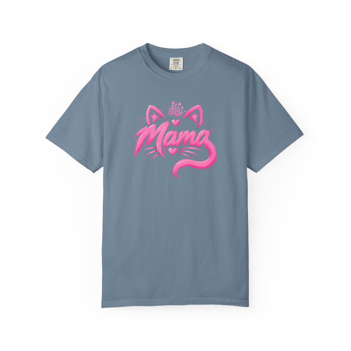 Mama Cat Crown T‑Shirt
