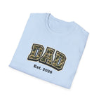 Dad Camo T‑Shirt – “DAD Est. 2026” Military Camo Father's Day Tee