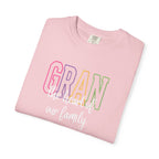 Gran The Heart of Our Family T-Shirt — Grandma Gift, Mother's Day, Family Life Tee