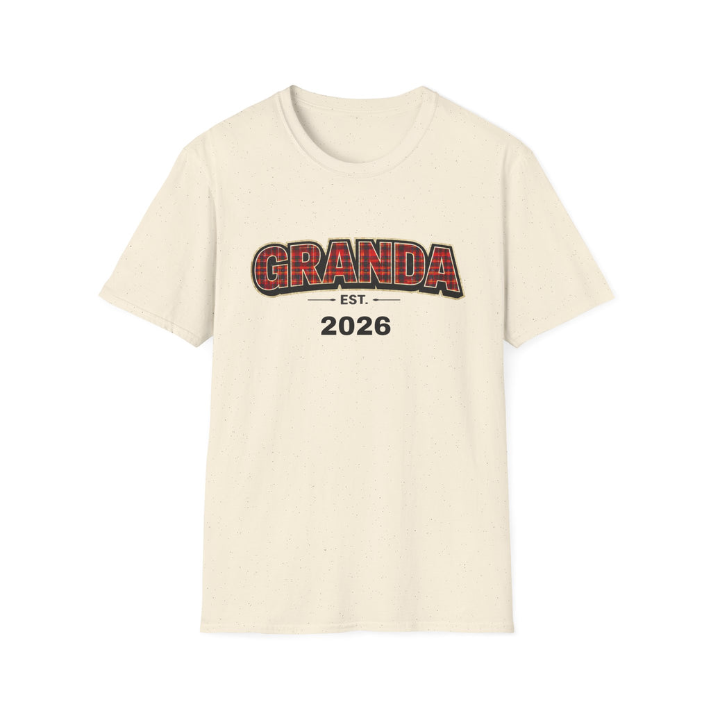 GRANPA Tartan Est- Personalised T-Shirt